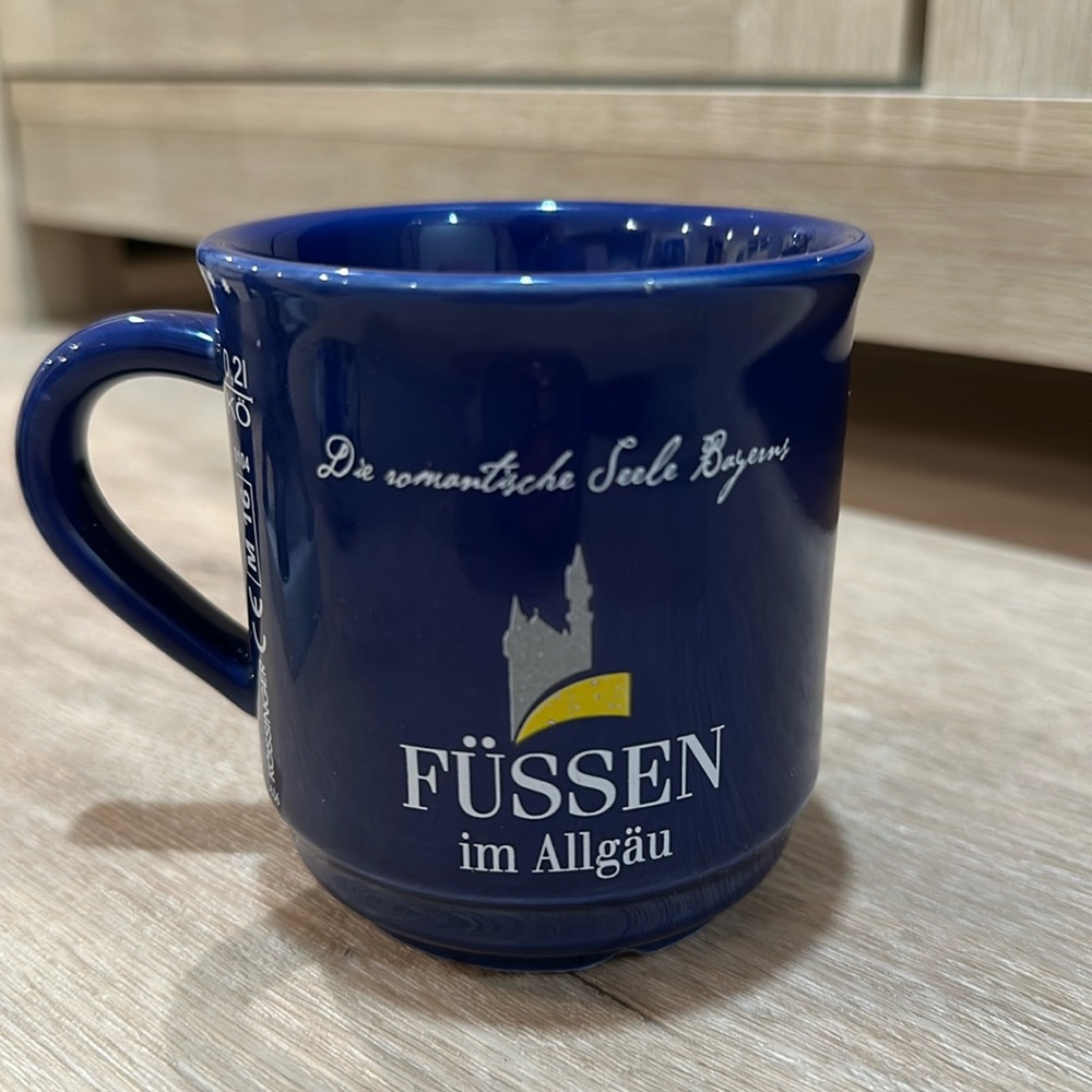 Koessinger AG holiday Christmas Market Mug - fussen im allgau